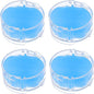 Odor Neutralizer Cartridge Replacement for Shark AZ3000 AZ3002 HZ3000 HZ3002 HZ702 IZ862H IZ562H ZD550 ZU102 LA702 Odor Elimination Replacement 1541FC3000(Pack of 4pcs,Bluebell)