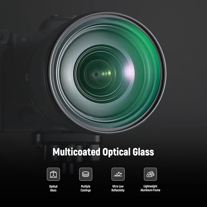 NEEWER 77mm Black Diffusion 1/4 Filter Dreamy Soft Cinematic Effect Filter Ultra Slim Water Repellent Scratch Resistant Optical Glass Multiple Nano Coatings for Video/Vlog/Portrait Photography