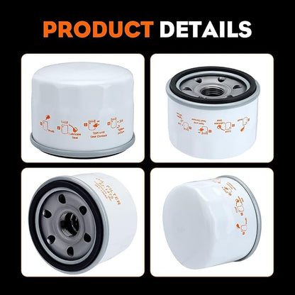 Hipa 951-12690 Oil Filter for MTD 751-12690 334299 4P90HU 4P90HUA 4P90HUB 4P90JHA Craftsman LT1500 LT3800 LT4200 R1000 T1000 T1200 Cub Cadet and Troy-Bilt XT1 XT2 Lawn Mower Engine