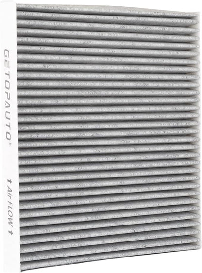 P609422 cabin air filter with Activated Carbon Compatible with Freightliner Cascadia, Columbia,and Coronado Replaces AF26235, PA4857, P609422, wix 24318, CAF24003, PA10181(set of 4)