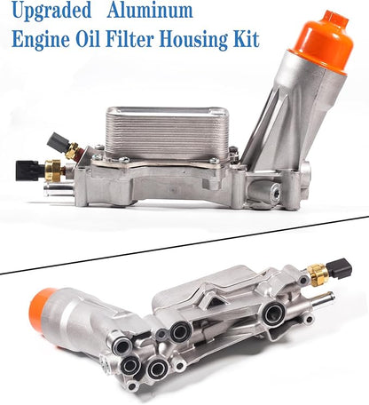 68105583AF 926-959 for Dodge Charger Challenger Engine Oil Filter Housing 3.6L Aluminum Chrysler 200 300,Durango Grand Caravan Jeep Cherokee,Wrangler,Ram 1500 2011-2023 926-876 68191349AA.