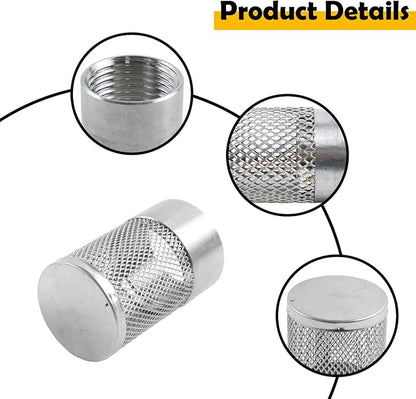 Dia Hose Inlet Suction Strainer Filter, Stainless Steel Water Pump Filter for Garden Irrigation, High Pressure Water Pump, Sprayer & Plumbing Systems (36mm)