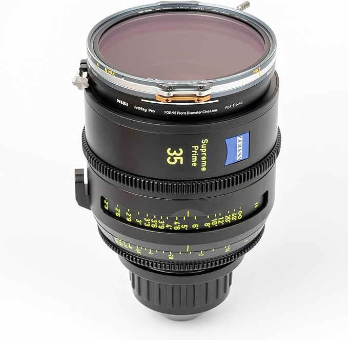 NiSi - JetMag Pro 72mm to 82MAG Adapter, Magnetic Filter Ring for Thread Lenses - Ultra-Slim, Durable Aluminum Frame, Twist-Lock Security