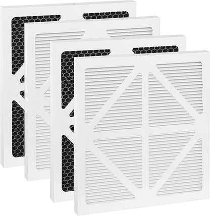Upgrade 700 Pleated Paper MERV 13 Pre and 125027 Activated carbon Filter Compatible With for Dri Eaz HEP 700 Filter,4 Pack