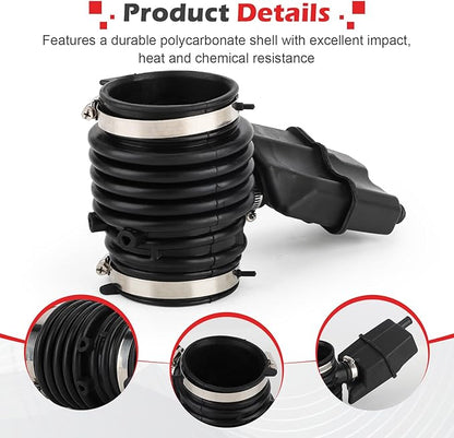 16576-3JA0A Engine Air Intake Hose for 2013-2016 Nissan Pathfinder 3.5L, 2015-2023 Murano / 2013 Infiniti JX35,2014-2016 QX60 Replaces# 165763JA0A, 004B, A27624，696-039 (165763JA0A, 1PCS)