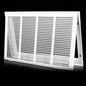 24 x 14 Return Air Grille [Duct Opening Size],Return Air Vent Cover for Wall Or Ceiling,Steel Return Air Filter Grilles Removable Face/Door for 1 Inch Filters (24"W x 14"H [Duct Opening])