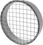 Repa Market Ø6 Inch Duct Cover – Galvanized Steel Round Duct Cap with Mesh Screen – HVAC Exhaust or Intake Vent – Exterior Pipe Air Outlet – Spiral Ventilation Ducting Metal End Plug