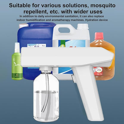 Atomizer Sprayer Handheld - 250ml Mist Spray Cleaner, Rechargeable Electric Unit with Grip, Compact Dust Remover with Ease, Indoor Functional Design, Supplies for Furniture, Toys, Outdoor