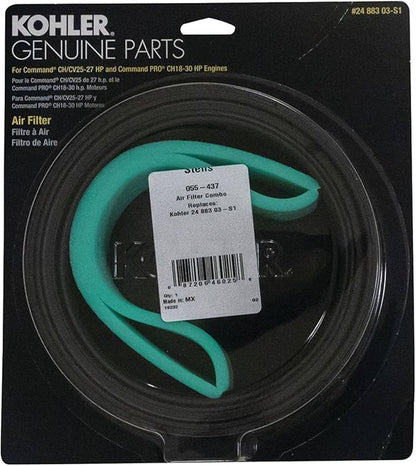 Stens 055-437 Air Filter Combo, Kohler 24 883 03-S1