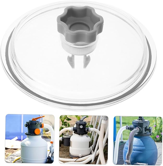 Replacement Cap for Pool Filter Pump Spa Filter Pump Gasket Cap Sand Trap Cover