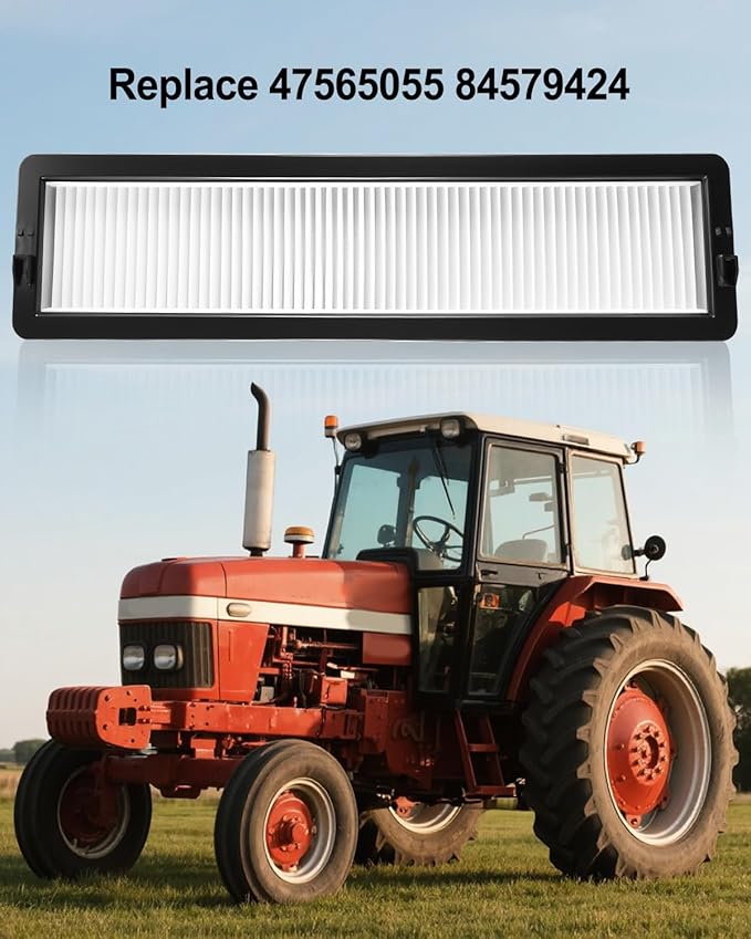 Cab Filter Fit for New Holland T4.105 T4.55 T5.115 Farmall 75C 85C 95C 105C 105U Powerstar 65 75 Replace 47565055 84579424