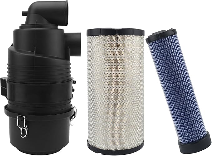G057512 Air Cleaner Housing with P821575 & P822858 Filter Compatible with Donaldson FPG Replacement Part Number 4215896M91，03782600，23378，809218，809218B
