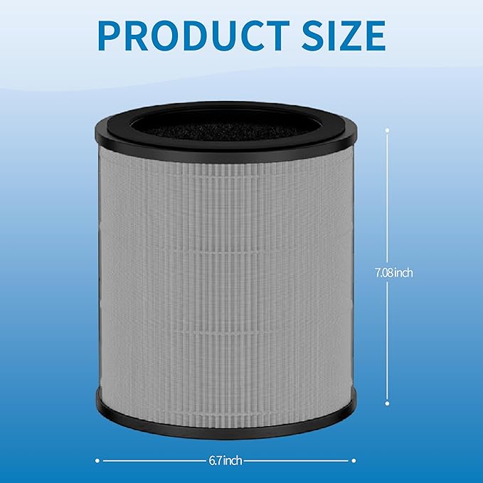 PM1005 Filter Replacement KF170, Compatible with Kenmore 850e Series Air Purifier PM1005, Part#KF170, 2 Pack