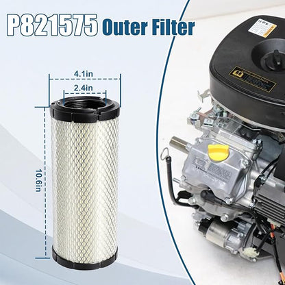 Podoy P821575 Air Filter Compatible with Donaldsonns FPG05 Air Cleaners Replaces 46438 AF25551 6672467 70954N RS3704 M131802 CA9550 224285007 1467472 11013-7020 R1411-42270