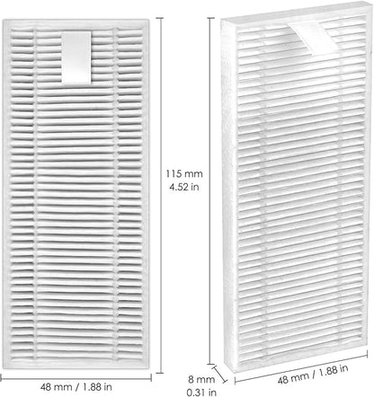 (10 Pack) M310 Replacement HEPA Filters Compatible With Lefant M310 Robot Vacuum Cleaner, Filters Accessories Kit, Filter Kit, Replacement Parts, Vacuum Accessories, Vacuum Filters