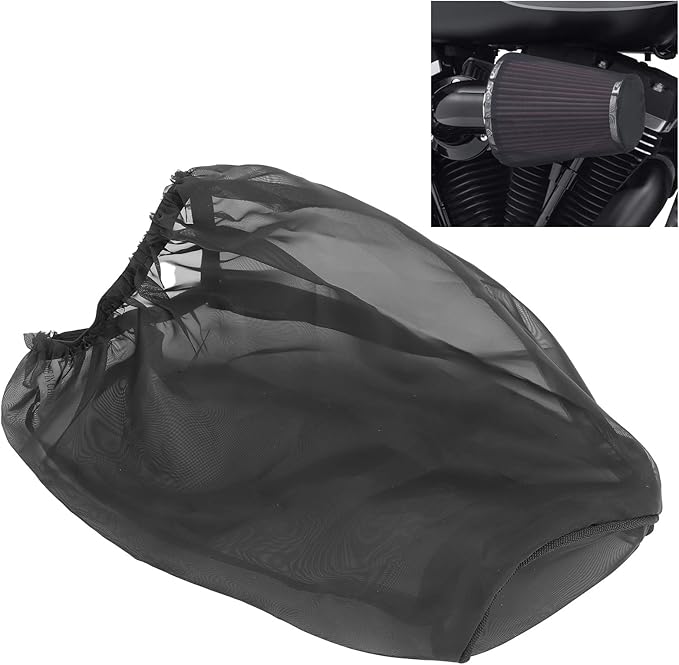 Motorcycle Air Filter Cover Waterproof Dustproof Air Intake Cleaner Sock Protector Accessory