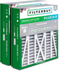 Filterbuy 21x23.5x5 Air Filter MERV 8 Essential Dust & Allergy Defense (2-Pack), Pleated HVAC AC Furnace Filters for Trane Perfect Fit & American Standard (Actual Size: 20.00 x 23.09 x 4.97)
