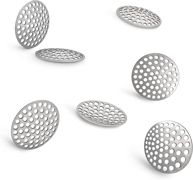 3/4 Inch (.75") Titanium Rigid Concave Filters - Utility Screens (5 Pack)