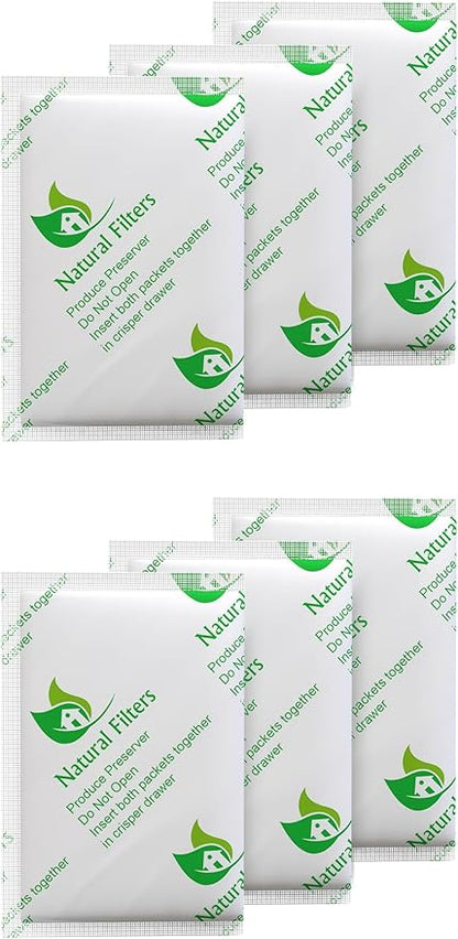Fresh Flow Produce Preserver Refill Kit 3-Pack (6 Packets Total)