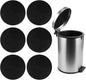 6 Pack Charcoal Filters for Compost Bucket, 7.25 in Round Compost Filters for Countertop Bin, Replacement Compost Bin Filter for Home Kitchen Compost Bins