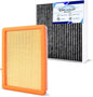 Cabin & Engine Air Filter Set Accessories for Chevrolet Chevy Equinox 2018-2025 2026, GMC Terrain 2018-2025 2026 Activated Carbon Automotive Engine Cabin Air Filter Replacement for CA12260 CF11966