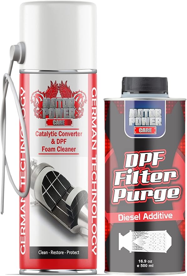 MotorPower Care Best Cleaning Solution for The Diesel particulate Filter DPF no disassembling Needed Fast and Effective