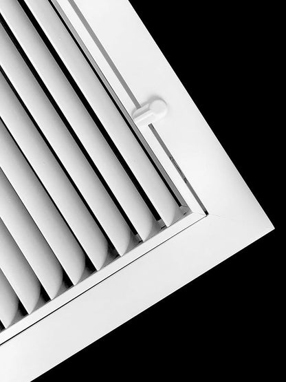 20" X 40" Aluminum Return Filter Grille - Easy Airflow - Linear Bar Grilles [Outer Dimensions: 22.5w X 42.5h]
