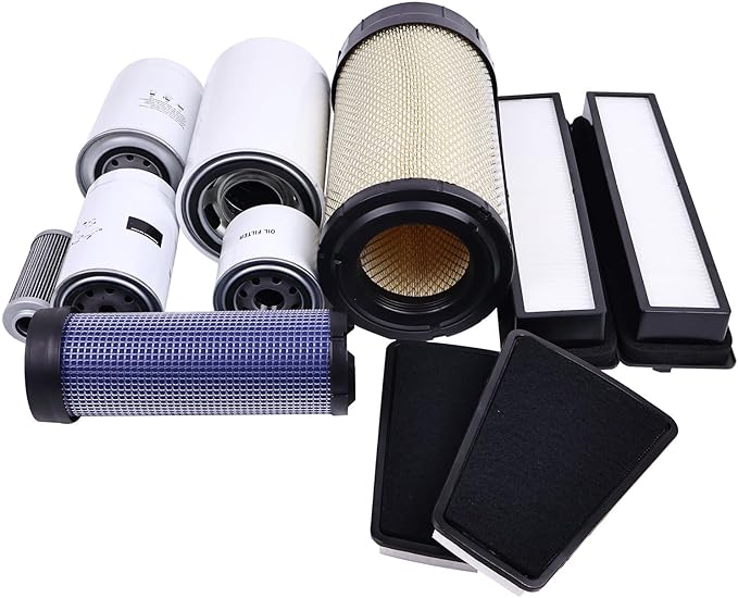 Filter Kit Compatible for CASE Tractor FARMALL 85C 120C 120U 90C 100C 95C 105C 105U 110C 110U 115C 115U