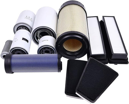 Filter Kit Compatible for CASE Tractor FARMALL 85C 120C 120U 90C 100C 95C 105C 105U 110C 110U 115C 115U