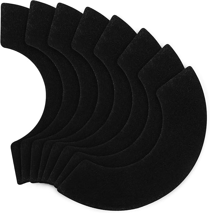 8 Pack Carbon Filters Compatible with Litter-Robot 4 Activated Charcoal Charcoal Filters for Litter Box Carbon Premium Filter to Eliminate Odors Control Damp from Pets and Keep Home Fresh