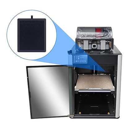 3D Printer Accessories Activated Carbon Air Filter for BambuLab H2D H2S H2C: High Adsorption Capacity - Filtering of Printing Gases Must Have Purifier Replacement