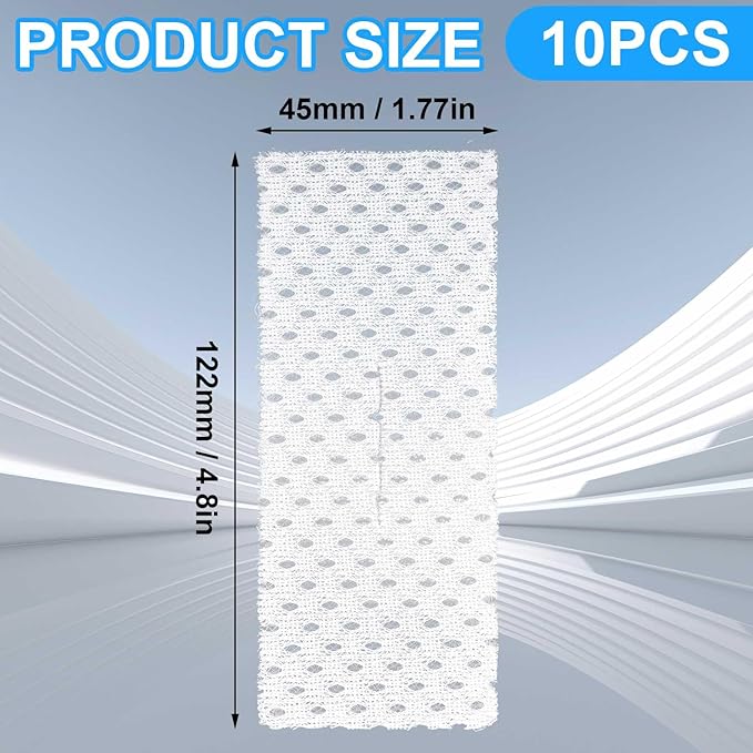 Maxcheck 10 Pcs Biological Filter Screens Bio-Screen Pad Filter Pad for Aquarium Filtration System (Compatible with C4)