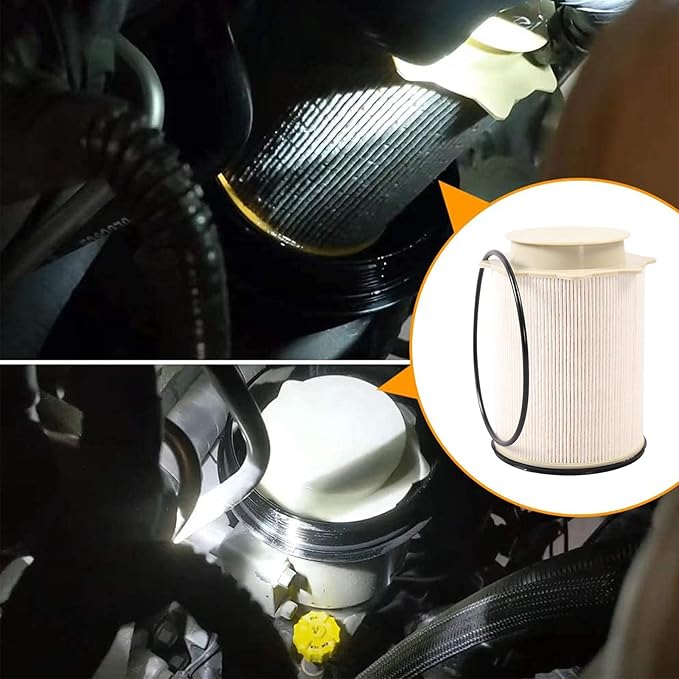 6.7L Cummins Diesel Fuel Filter Fuel Water Separator Set for 2019 2020 2021 2022 Dodge Ram 2500 3500 4500 5500 Turbo Diesel Engines Replaces 68157291AA and 68436631AA MF-608 MO-291