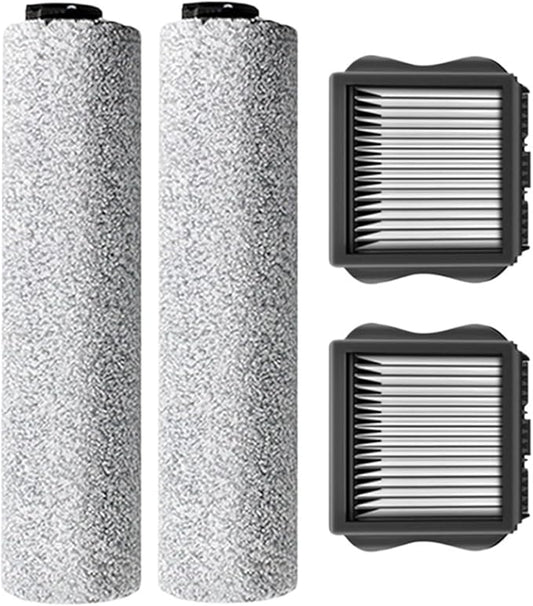 Roller Brush Filter Replacement，Compatible For Tineco，1.0 Cordless Wet Dry Vacuum Floor Scrubber Cleaner Parts,Vacuum Cleaner Accessories