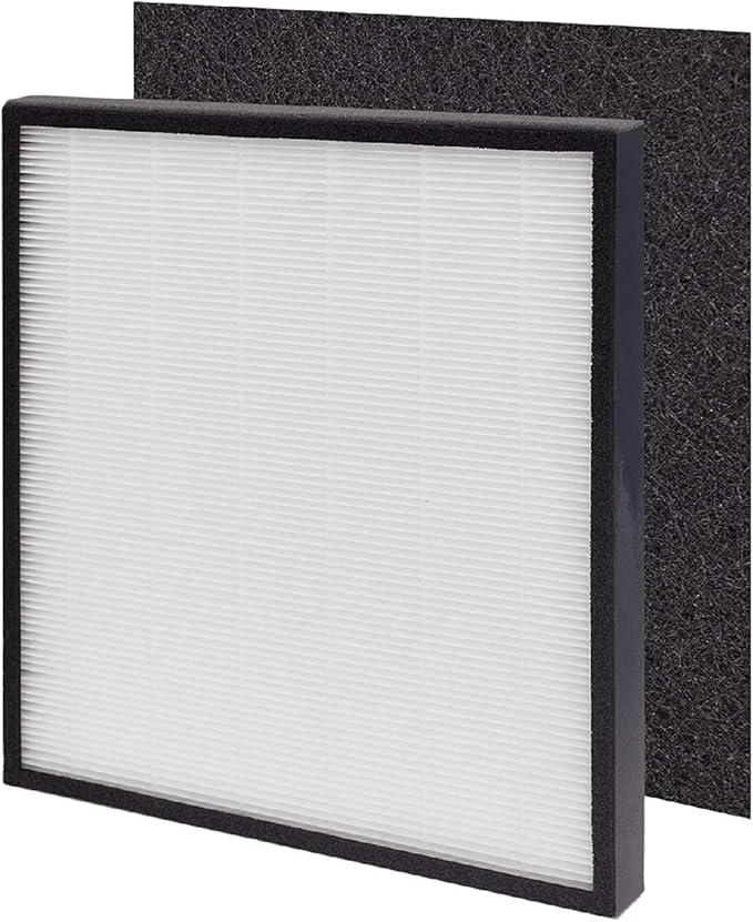 Nispira FLT5900 Filter J True HEPA + Carbon Filter Set Replacement Compatible with GermGuardian FLT5900 Filter J Air Purifier AC5900WCA and AC5900WDLX 1 Pack