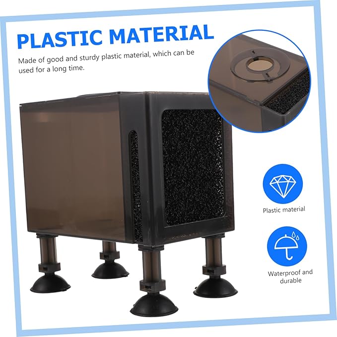 Water Pump Protection Box Pond Filter Box Plastic Pump Case for Outdoor Use