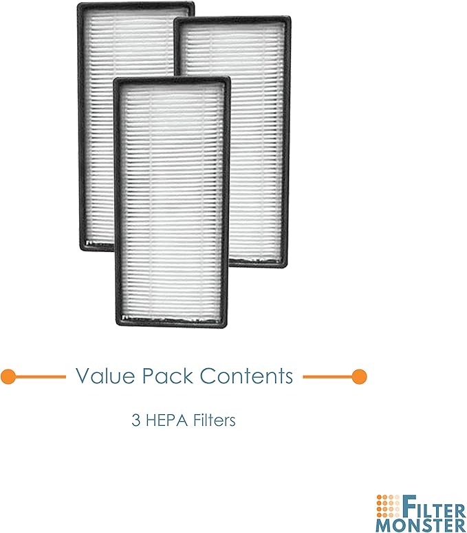 Filter-Monster.com Replacement Filter Compatible with Honeywell HRF-C3 Air Purifier Filter C for Models 16200, HHT-011, HHT-080, HHT-081, HHT-085, HHT-090, HHT-145, HHT-149