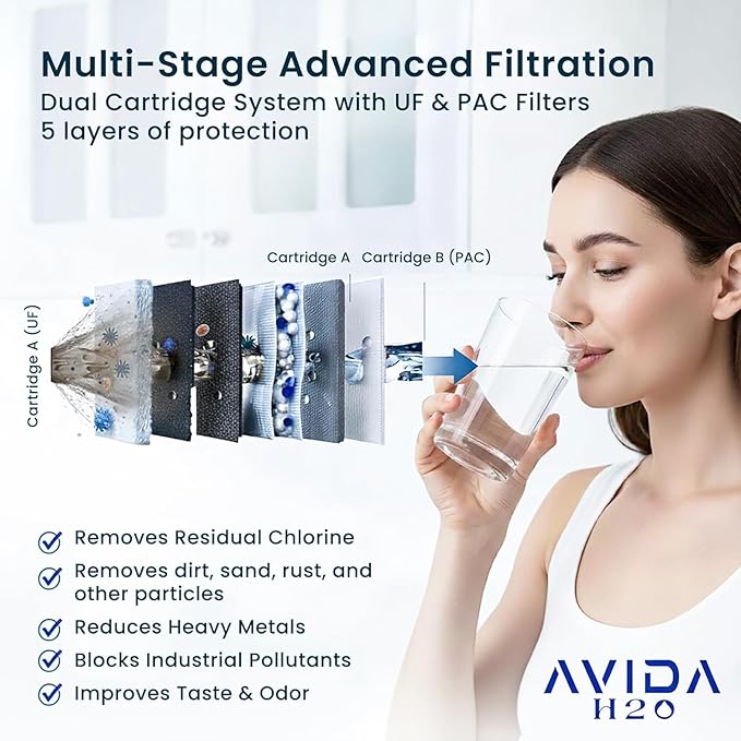 Bottleless Water Dispenser - Instant Hot and Cold Water Dispenser for Countertop W Full Installation Kit, Quiet Multi-Stage Filtration + UV Sterilization & Touchscreen Design, 2026 Ultra