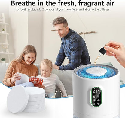 AP02 Replacement Filter Compatible with WESTHEY AP02 Air Purifier, 3-in-1 H13 True HEPA Filter with Activated Carbon, 2 Pack
