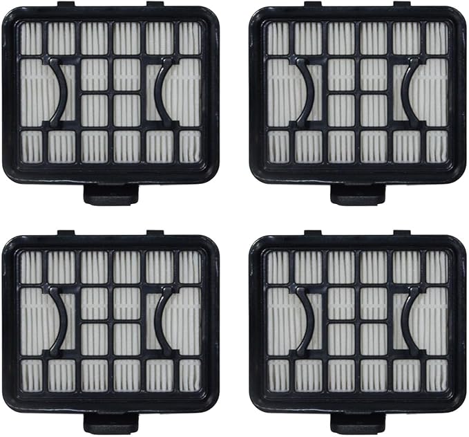 PUREBURG Replacement Filter Compatible with Bosch GAS18V-02N & GAS 18V-1 Professional Handheld Vacuum Cleaner, 4-Pack HEPA Durable Air Dust Filters