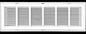 HVAC Premium 26" X 14 Steel Return Air Filter Grille for 1" Filter - Fixed Hinged - Ceiling Recommended - HVAC DUCT COVER - Flat Stamped Face - White [Outer Dimensions: 28 5/8" X 16 5/8"]