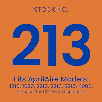 AprilAire 213 Replacement Filter for AprilAire Whole House Air Purifiers - MERV 13, Healthy Home Allergy, 20x25x4 Air Filter (Pack of 4)