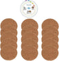 15 Packs of Kitchen Compost Bin Filters, Coconut Shell Made of Coconut Palm Material, Up to 7.25 Inches Fits Most Countertop Compost Bins