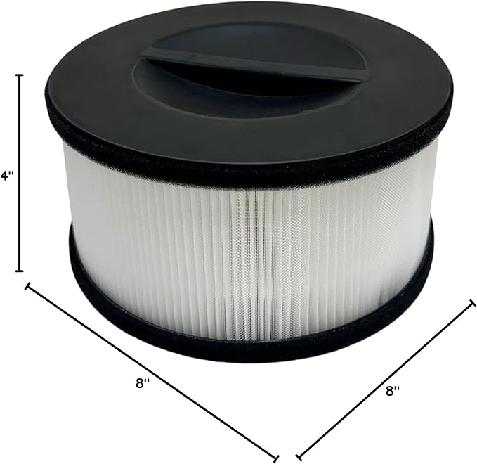 Nispira AF-3222 Replacement Filter for Bulex AF-3222 Air Purifier 2-in-1 True HEPA Removes Smoke, VOCs, Odor 2 Packs