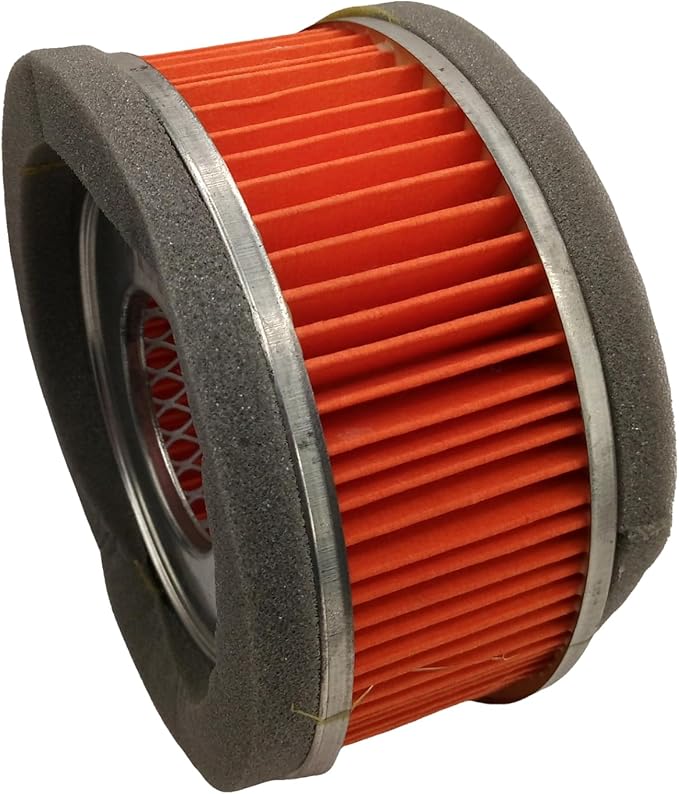 RedCap Air Filter Cartridge Round Style Filter Box for 125cc-150cc GY6 4-Stroke QMJ/QMI157 QMJ/QMI152 Engine Scooter Moped ATV Go Karts Fits Models from TaoTao Roketa SunL Baja Kazuma Jonway Models