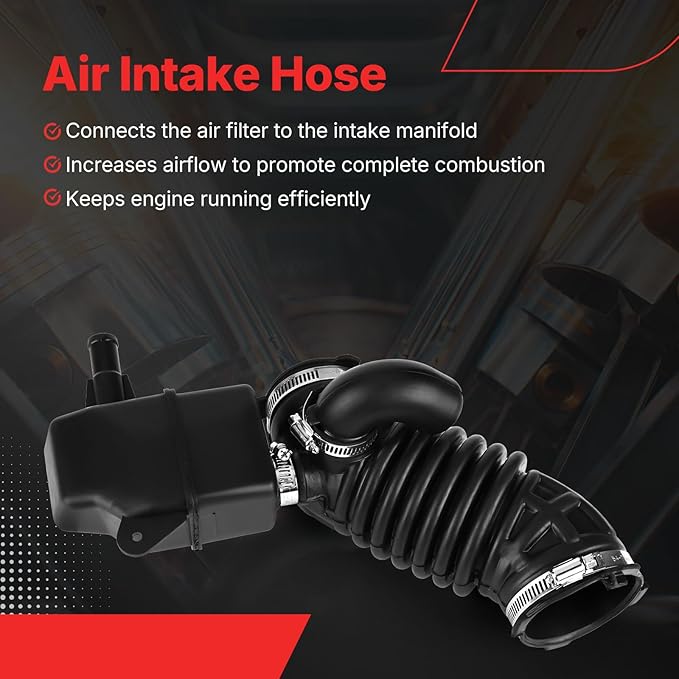 16576-ET000 Air Cleaner Intake Hose Tube Intake Boot for 2007 2008 2009 2010 2011 2012 Nissan Sentra 2.0L Replace# 696-003 16576-ET00A