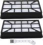 EF-12 HEPA Filter Replacement for Kenmore 600 Series, 62731, 52731, 81615, 81614, BC4026 Canister Vacuum Cleaners, Part #591021101, 2 Pack 600 Series Exhaust Filter for Kenmore