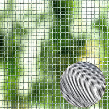 Filter Screen Sheets Stainless Steel Air Vent Mesh Cover Wire Mesh Roll 30x120cm Woven Wire 30 Mesh Sheet for Vents Cover Air Brick Garden