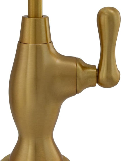 Metpure Non-airgap RO Faucet Reverse Osmosis Drinking Water Filtration System Water Dispenser Spout (Classic Bronze). Vase Style with Faucet Wrench.