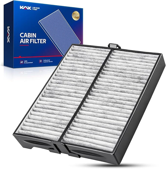 KAX Cabin Air Filter with Activated Carbon, CF10745 Replacement for Subaru Forester 2003, 2004, 2005, 2006, 2007, 2008, 2.5L, Replace G3010SA100, 72880SA000 Strong Adsorption Air Filter